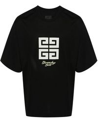 Givenchy - Logo-Embroidered Cotton T-Shirt - Lyst