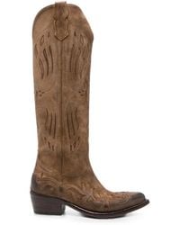 Eraldo - Malu Embroidered-Design Boots - Lyst