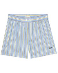 Zadig & Voltaire - Striped Logo Shorts - Lyst