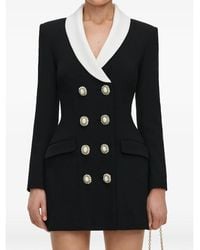 Self-Portrait - Tailored Blazer Mini Dress - Lyst