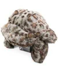 Ruslan Baginskiy - Leopard-Print Trapper Hat - Lyst