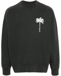 Palm Angels - The Palm-Print Sweatshirt - Lyst