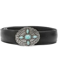 Orciani - Embellished Leather Belt - Lyst