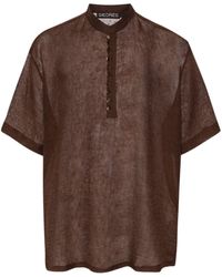 Siedres - Textured Fine-Knit Shirt - Lyst