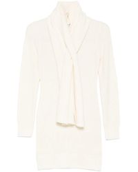 AYA MUSE - Amar Scarf Mini Dress - Lyst