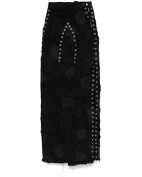 Who Decides War - Grommet Arch Maxi Skirt - Lyst
