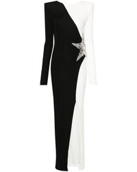Balmain - Crystal-Embellished Gown - Lyst