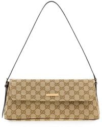 Gucci - Neutrals Shoulder Bags - Lyst