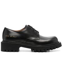 Common Projects - Lace-up Leather Oxford Shoes - Lyst