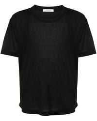 Lemaire - Sheer Silk T-Shirt - Lyst