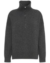 Max Mara - Quarter-Zip Cashmere Sweater - Lyst