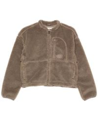 The North Face - Zip-Up Fleece Jacket - Lyst