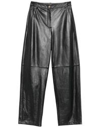 Max Mara - Leather Trousers - Lyst