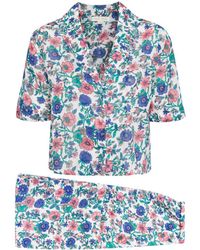 Louise Misha - Louka Floral-Print Pyjama Set - Lyst