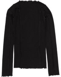 Baserange - Omato Long-Sleeve Organic Cotton Top - Lyst