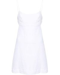 Faithfull The Brand - Antibes Linen Mini Dress - Lyst
