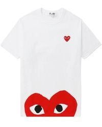 COMME DES GARÇONS PLAY - T-Shirts - Lyst