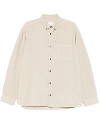 A.P.C. - Neutrals Shirts - Lyst