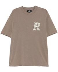 Represent - Western Initial Embroidered T-Shirt - Lyst