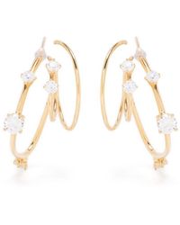Panconesi - Constellation Crystal-Embellished Earrings - Lyst