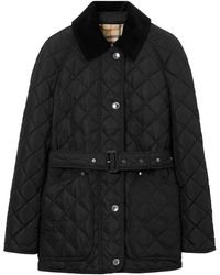 Burberry - Nylon Quilted Jacket - Lyst