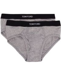 Tom Ford - Logo Band Brief Two-Set - Lyst