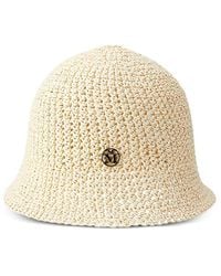 Maison Michel - Pablo Logo-Plaque Hat - Lyst