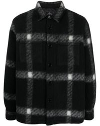 Portuguese Flannel - Check-Pattern Classic-Collar Shirt - Lyst