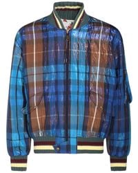 Vivienne Westwood - Plaid Bomber Jacket- Polyester - Lyst