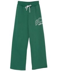 Gcds - Logo-Print Drawstring Track Pants - Lyst
