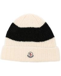 Moncler - Neutrals Hats - Lyst