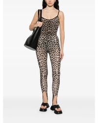 Baserange - Leopard-Print Leggings - Lyst