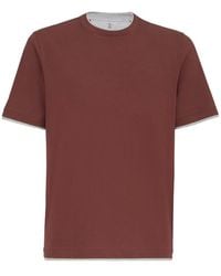 Brunello Cucinelli - T-Shirts & Vests - Lyst