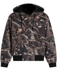 Carhartt - Camouflage-Print Hooded Jacket - Lyst