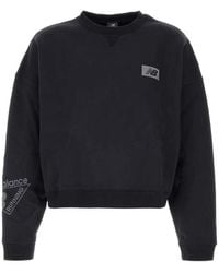 New Balance - Athletics Crafted Fleece Crew Sweatshirt - Lyst