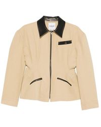 LA PISCINE - Sculpted Worker Jacket - Lyst