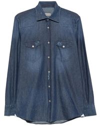 Sartorio Napoli - Faded Western-Style Shirt - Lyst