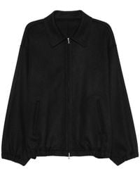 Ssstein - Zip-Up Elasticated-Hem Jacket - Lyst