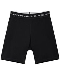 Anine Bing - Dan Biker Shorts - Lyst