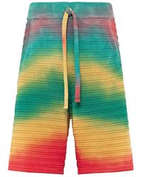 Laneus - Knitted Drawstring Shorts - Lyst