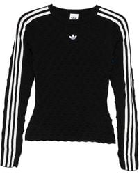 adidas Originals Rita Ora Long Sleeve Panel Dress in Black | Lyst