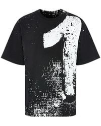 Maison Margiela - Numbers Graphic-Print T-Shirt - Lyst