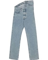 Y. Project - Asymmetric Organic-Cotton Jeans - Lyst