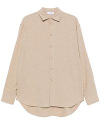 LE SULLY STUDIO - Buttoned-Cuff Oversized Shirt - Lyst