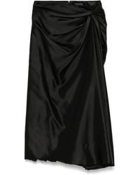 Balenciaga - Draped Skirt - Lyst