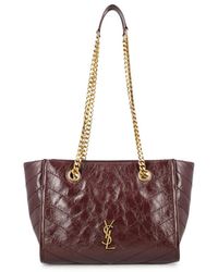 Saint Laurent - Tote Bags - Lyst