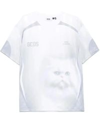 Gcds - Cat Football T-Shirt - Lyst