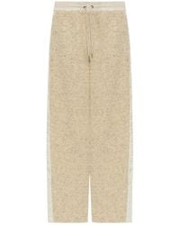 Moncler - Bouclé-Knit Wide-Leg Trousers - Lyst