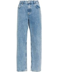 Moschino Jeans - Straight-Leg Cotton Jeans - Lyst