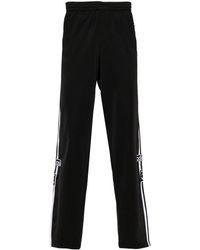 adidas - 3-Stripe Embroidered-Logo Track Pants - Lyst